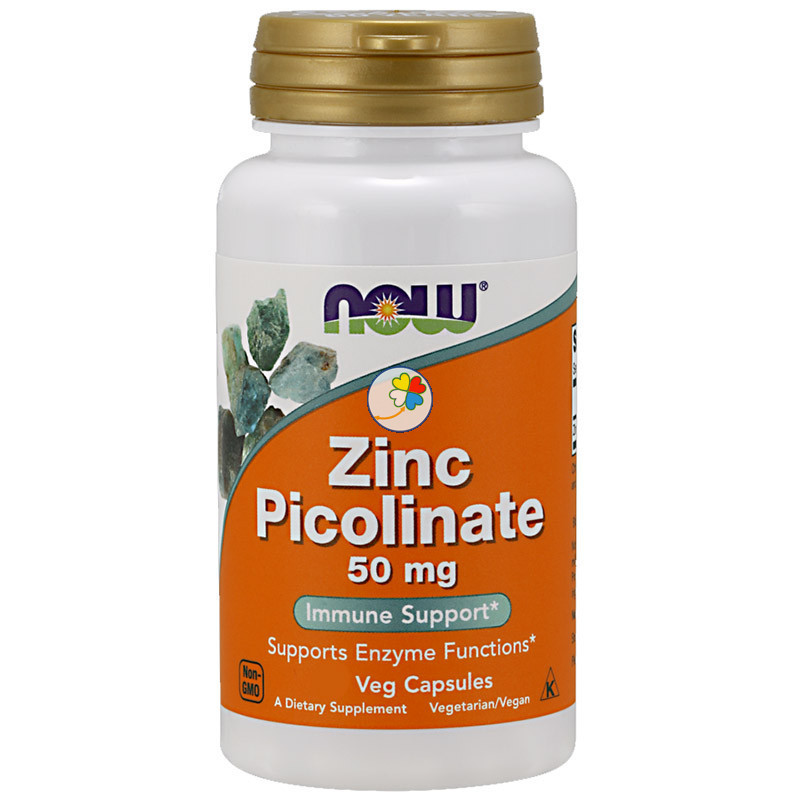 ZINC PICOLINATO 50Mg. 60 CAPSULAS NOW