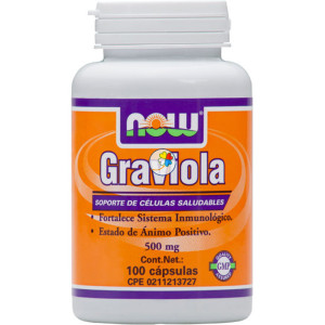 GRAVIOLA 500Mg. 100 CAPSULAS NOW