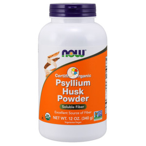 PSYLLIUM HUSK 340Gr. NOW