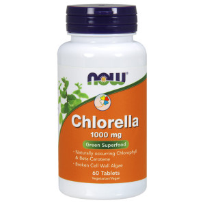 CHLORELLA 1.000Mg. 60 TABLETAS NOW