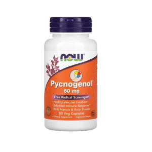 PYCNOGENOL 50Mg 60 CAPSULAS NOW