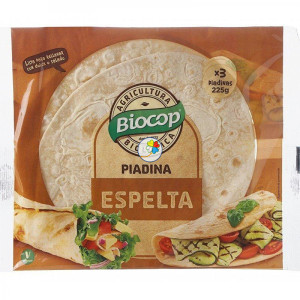 PIADINA DE ESPELTA 225Gr. BIOCOP