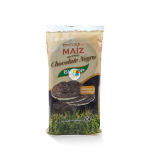 TORTITAS DE MAIZ CON CHOCOLATE NEGRO 95Gr. BIOCOP