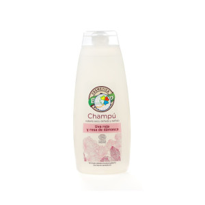 CHAMPU DE UVA ROJA Y ROSA 400Ml. BIOCOP