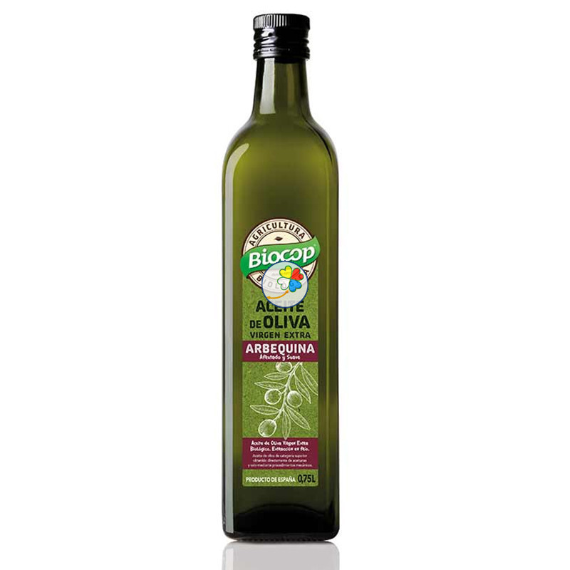 ACEITE OLIVA VIRGEN EXTRA ARBEQUINA 750Ml. BIOCOP