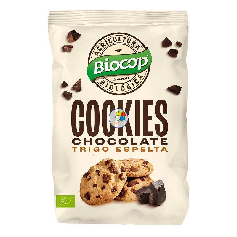 COOKIES TRIGO ESPELTA CHIPS CHOCO 200 GR BIOCOP