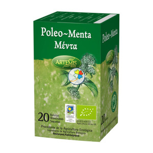 INFUSION POLEO MENTA BIO 20 FILTROS ARTEMIS