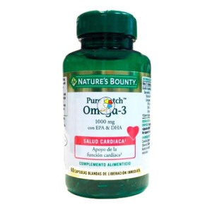 OMEGA-3 PURE CATCH 60 CAPSULAS NATURES BOUNTY