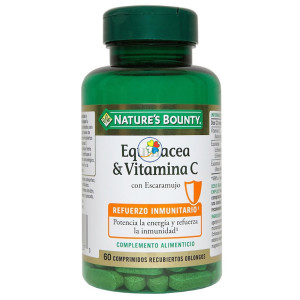 EQUINACEA Y VITAMINA C 60 COMPRIMIDOS NATURES BOUNTY