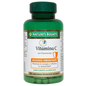 VITAMINA C 1000Mg. CON ESCARAMUJO 60 COMPRIMIDOS NATURES BOUNTY