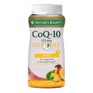 CoQ-10 125Mg. 60 GUMMIES NATURES BOUNTY