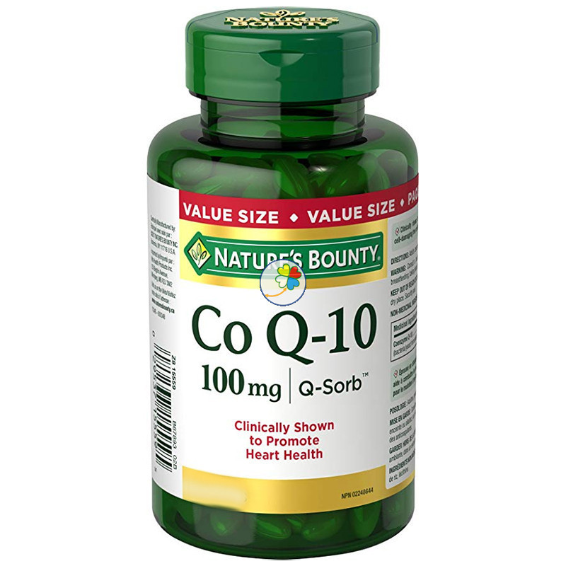 Q-SORB Q10 100Mg. 30 CAPSULAS NATURES BOUNTY