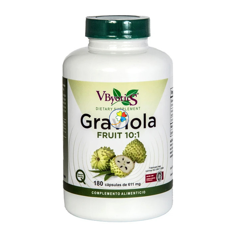 GRAVIOLA FRUTO 10:1 180 CAPSULAS VBYOTICS