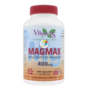 MAGMAX-BISGLICINATO DE MAGNESIO 120 CAPSULAS VBYOTICS