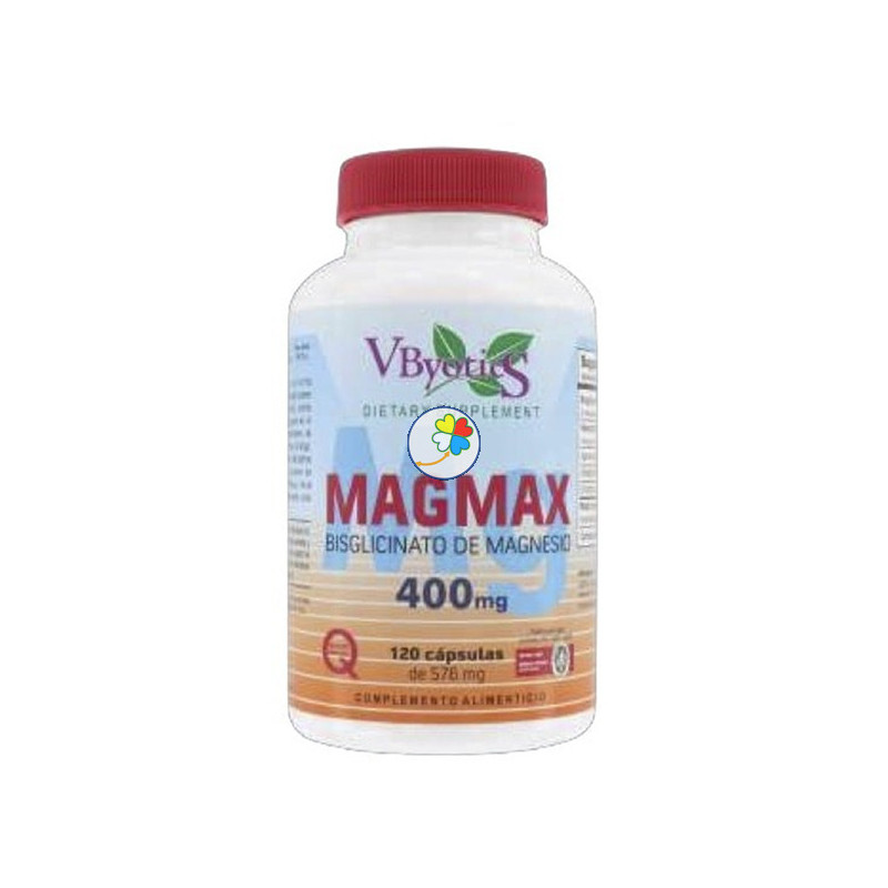 MAGMAX-BISGLICINATO DE MAGNESIO 120 CAPSULAS VBYOTICS