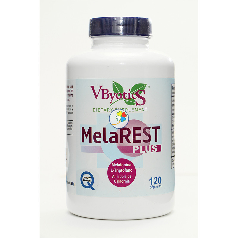 MELAREST CON MELATONINA 120 CAPSULAS VBYOTICS