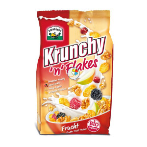 MUESLI KRUNCHY FLAKES FRUTAS 375Gr. BARNHOUSE