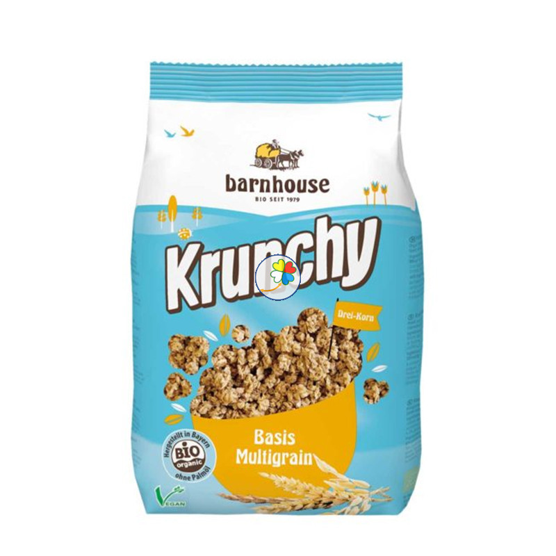 MUESLI KRUNCHY BASICO MULTICEREALES 600GR. BARNHOUSE