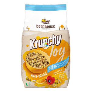 MUESLI KRUNCHY JOY AMAPOLA NARANJA 375Gr. BARNHOUSE