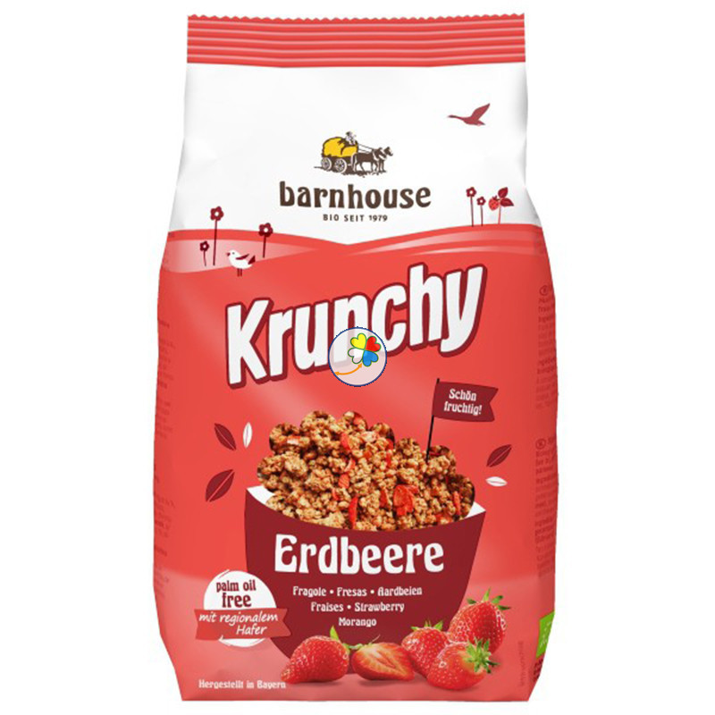 MUESLI KRUNCHY FRESAS 375Gr. BARNHOUSE