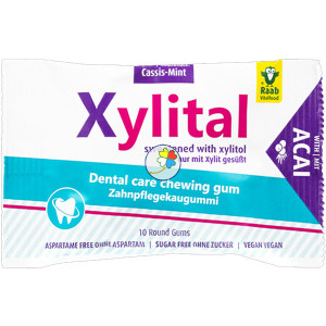 XILYTAL 10 CHICLES SABOR MENTA RAAB