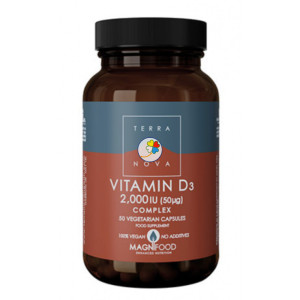 VITAMINA D3 2.000 UI (50 ?G) COMPLEX 50 CÁPS TERRA NOVA