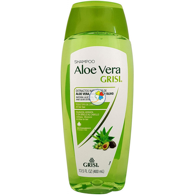 CHAMPU DE ALOE VERA 400Ml. GRISI