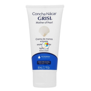 CREMA DE MANOS DE CONCHA DE NACAR 80Ml. GRISI