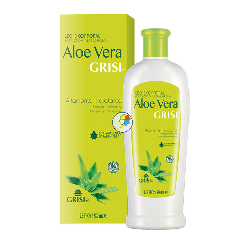 LECHE CORPORAL DE ALOE VERA 380Ml. GRISI