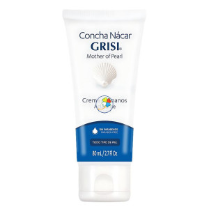 CREMA DE MANOS CONCHA DE NACAR 80ML GRISI