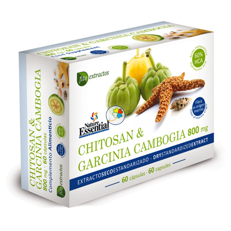 CHITOSAN & HCA-GARCINIA 60 CAPSULAS NATURE ESSENTIAL