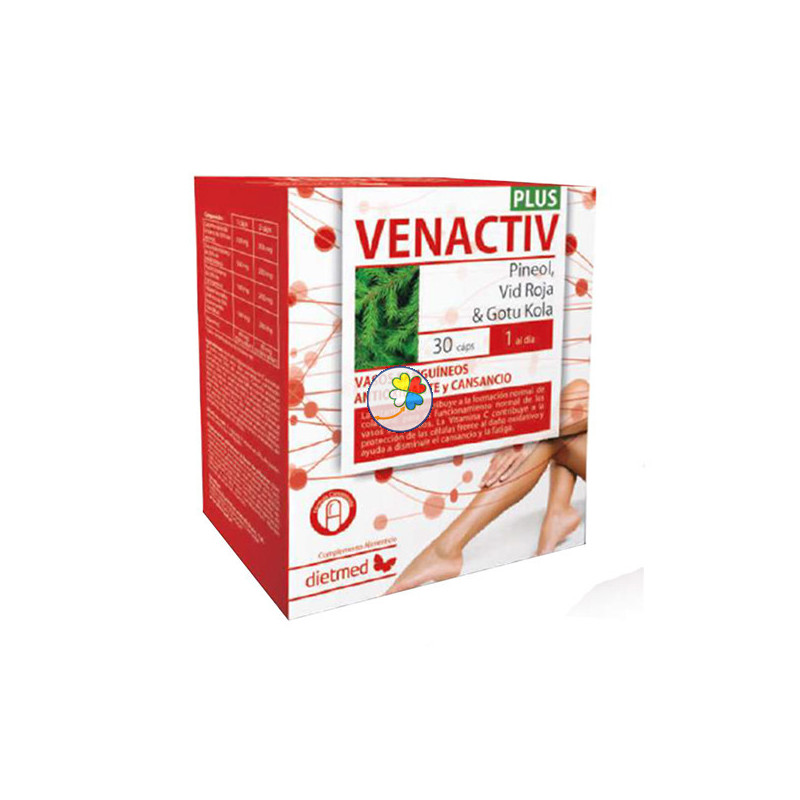 VENACTIV PLUS 30 CAPSULAS DIETMED