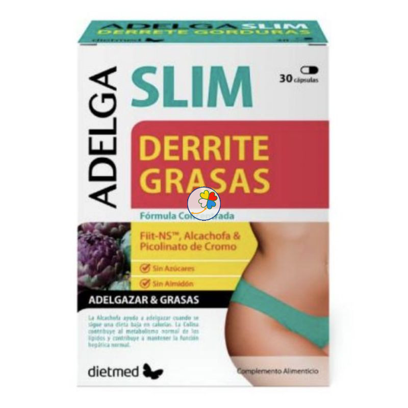 ADELGASLIM DERRITE GRASAS 30 CAPSULAS DIETMED