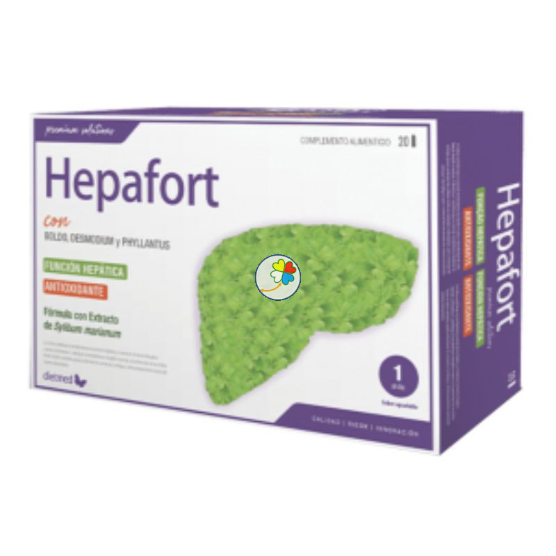 HEPAFORT 20 VIALES DIETMED