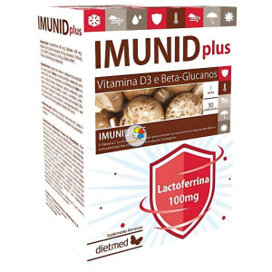 IMUNID PUS + LACTOFERRINA 30 COMPRIMIDOS DIETMED