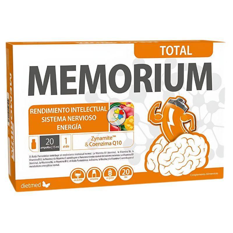 MEMORIUM TOTAL 20 AMPOLLAS DIETMED