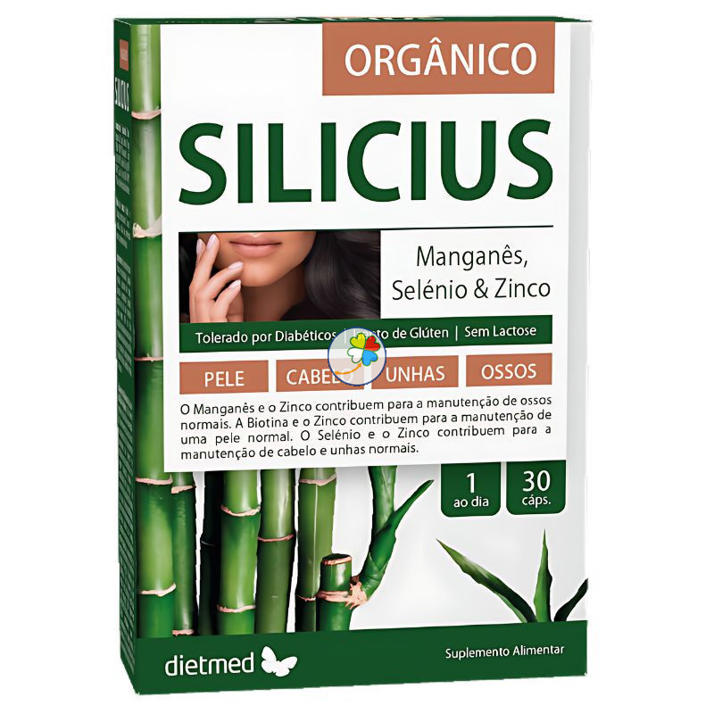 SILICIUS ORGÁNICO 30 CÁPSULAS DIETMED