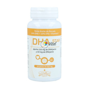 DHA VITAL STAR 60 PERLAS JELLYBELL