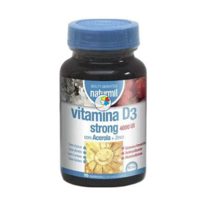 VITAMINA D3 STRONG 4000UI 90 COMPRIMIDOS NATURMIL