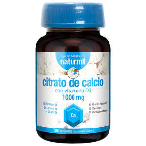 CITRATO DE CALCIO 1000MG 120 COMPRIMIDOS NATURMIL