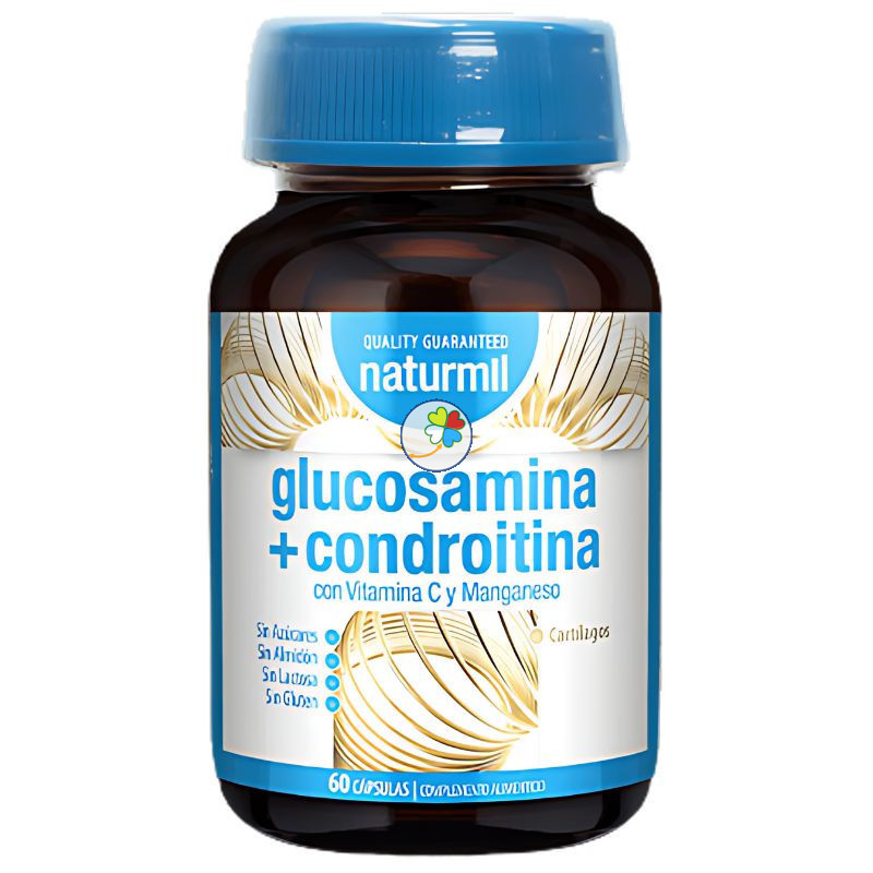 GLUCOSAMINA + CONDROITINA 60 CÁPSULAS NATURMIL