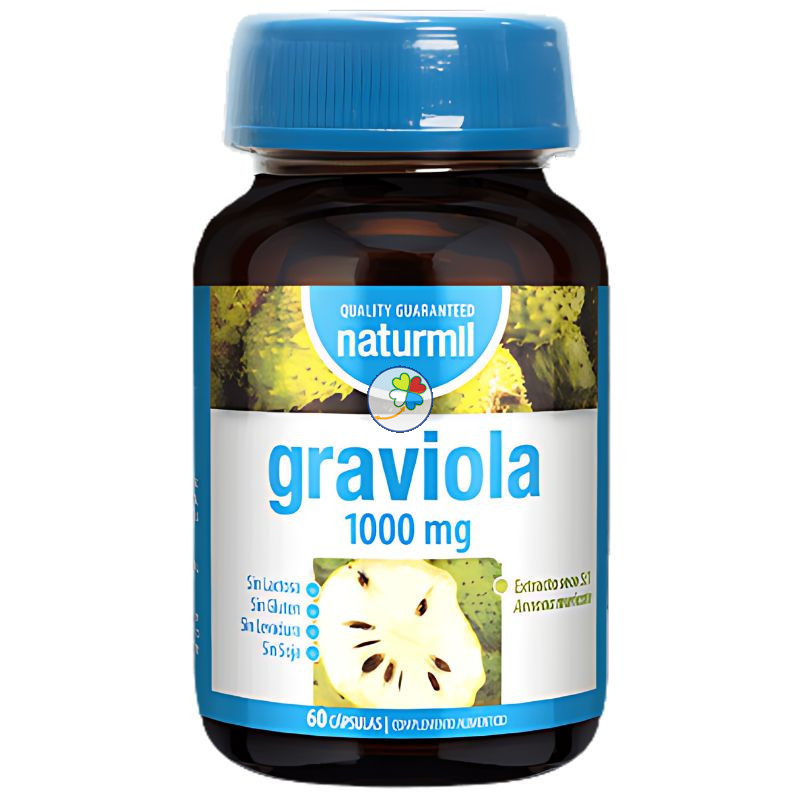 GRAVIOLA (ANONA) 1000MG 60 CÁPSULAS NATURMIL