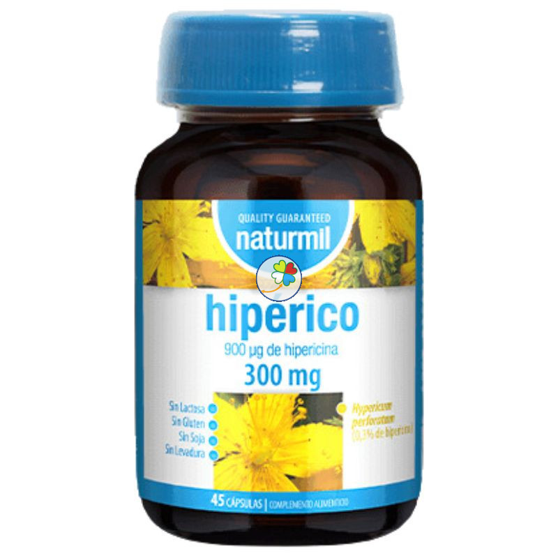 HIPÉRICO 300MG 90 CÁPSULAS NATURMIL