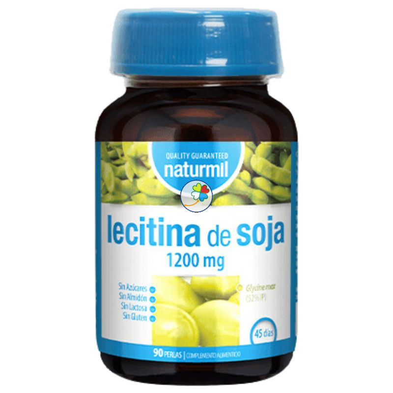 LECITINA DE SOJA 1200MG 90 PERLAS NATURMIL