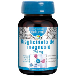 BISGLICINATO DE MAGNESIO 750MG 90 COMPRIMIDOS NATURMIL