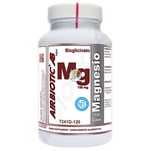 MAGNESIO AB (COMO BISGLICINATO) 150 MG 120 CÁPSULAS AIRBIOTIC