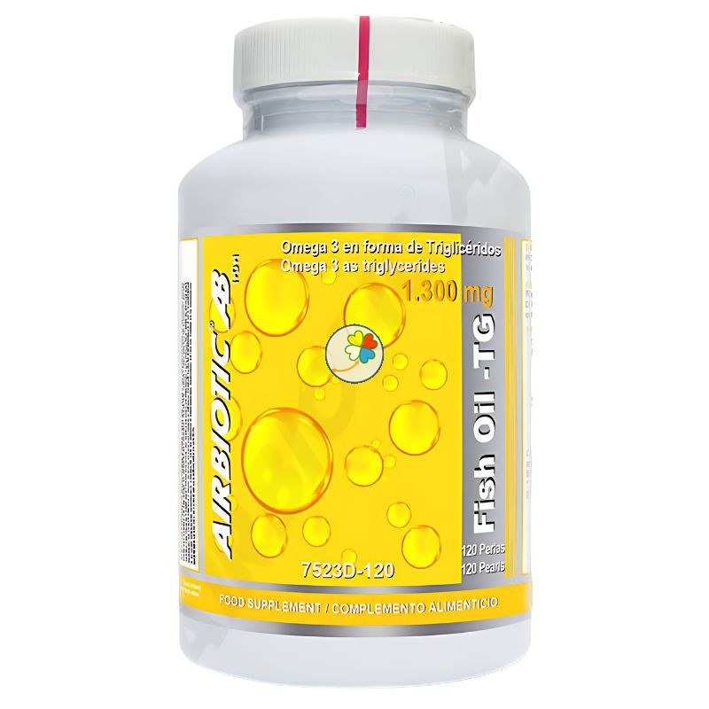 FISH OIL TG 1300MG 120 CÁPSULAS AIRBIOTIC