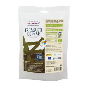 ALGA ESPAGUETTI DE MAR BOLSA 50Gr. ALGAMAR