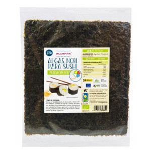 ALGA NORI SUSHI 10 HOJAS 25Gr. BIO ALGAMAR