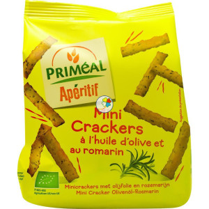 MINI CRACKERS CON ACEITE DE OLIVA Y ROMERO PRIMEAL